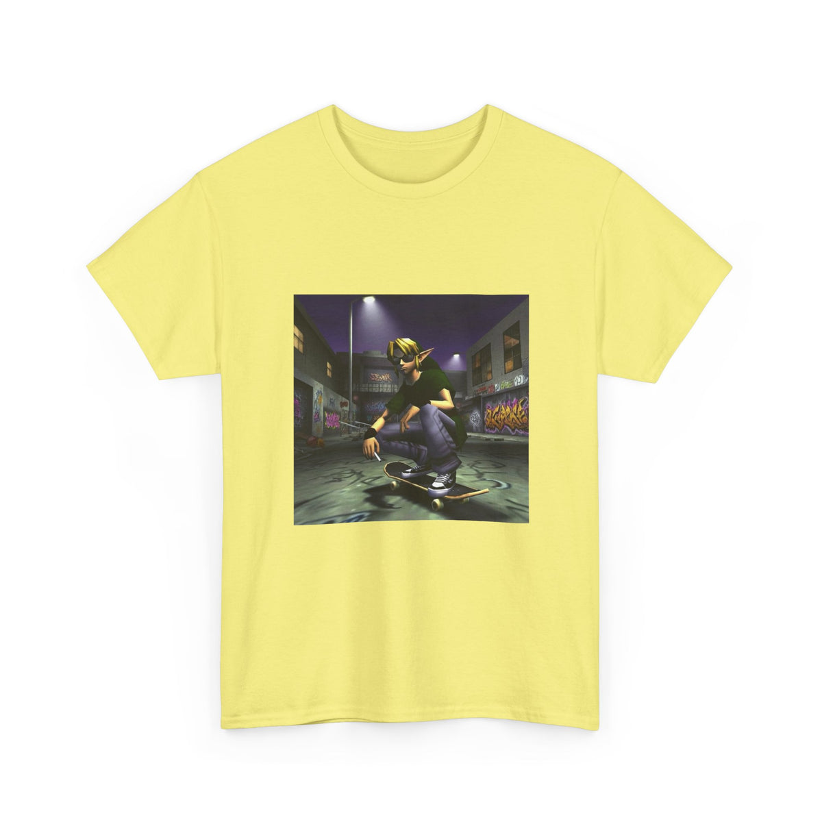 Skater Link Smoking In The Alley Tee