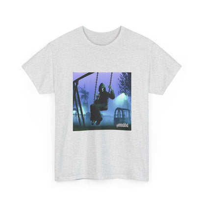 Grim Reaper Giving Middle Finger On Swing