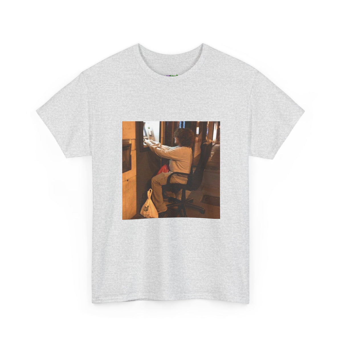 Gravity Defying Green Graphic Tee