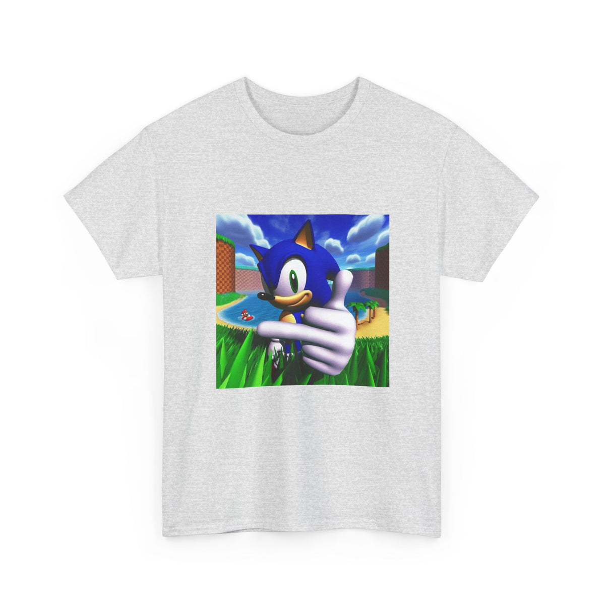 Sonic Giving Thumbs Up With Mario