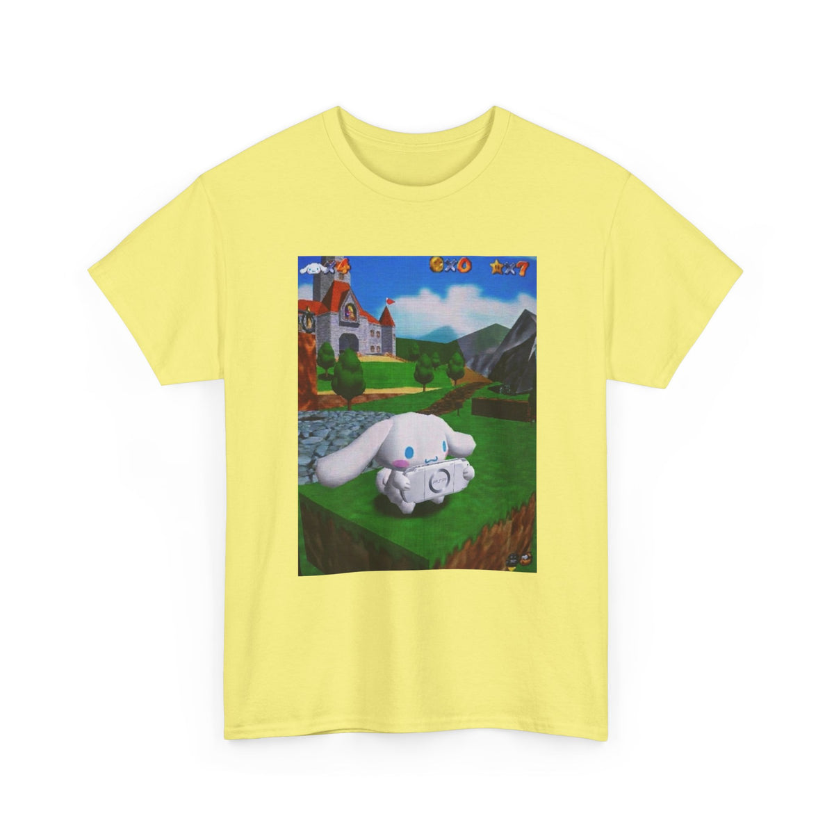 Cinnamoroll Gaming PSP In Castle Courtyard Tee