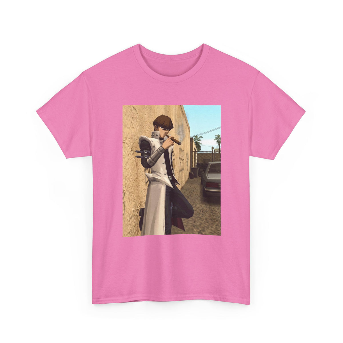 Kaiba Puffing A Cigar In The Alley