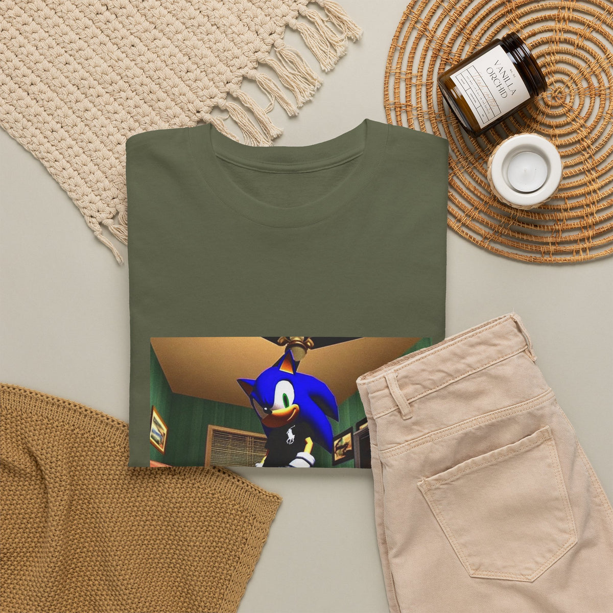 Swagged Out Sonic Chillin' In The Crib