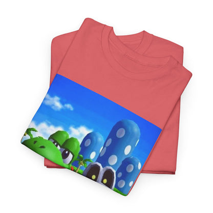 Yoshi and Dry Bones Flipping The Bird Tee (Design 4)