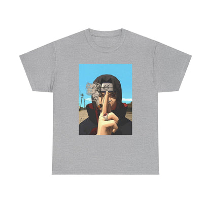 Itachi Uchiha Smoking Cigar Streetwear Tee