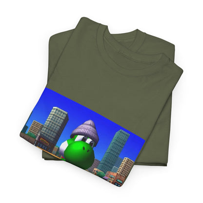 Chill Yoshi On Bench City Vibes Tee