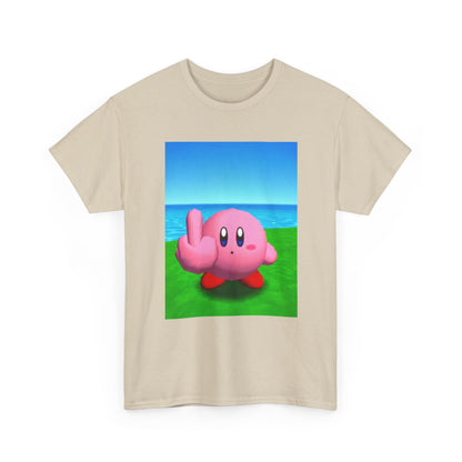 Kirby Flipping The Bird Tee (Design 5)