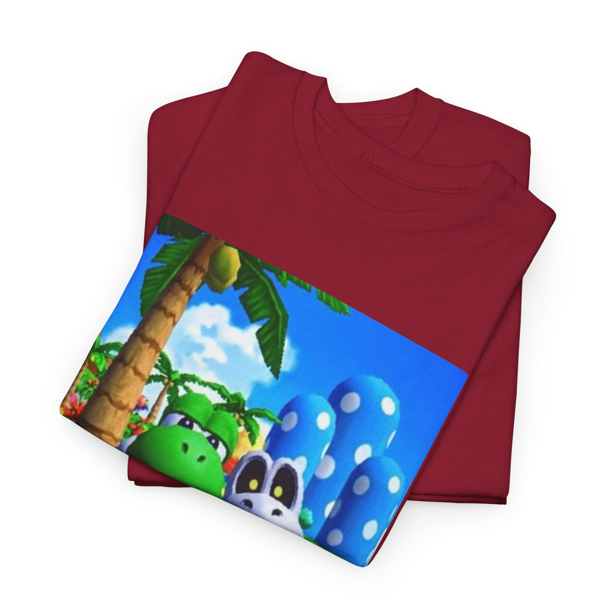 Yoshi And Dry Bones Flipping The Bird Tee (Design 6)