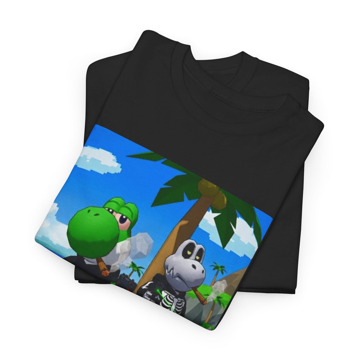 Yoshi And Dry Bones Smoking Thugs