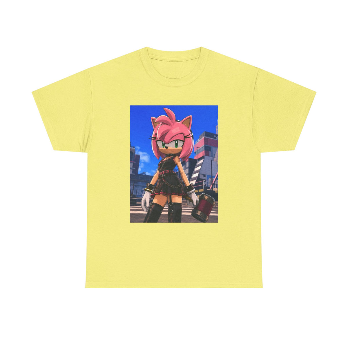 Gothic Amy Rose With Hammer Tee