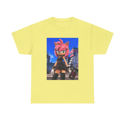 Gothic Amy Rose With Hammer Tee