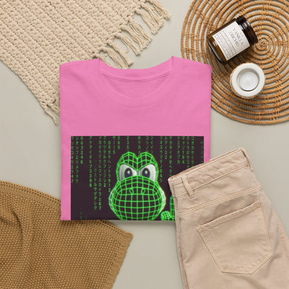 Matrix Yoshi Flipping The Bird Tee