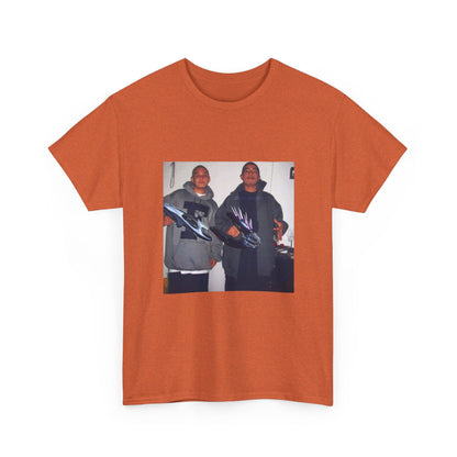 Midnight Leaf Pulse Graphic Tee