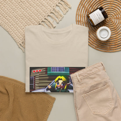 Link Smoking And Flipping The Bird Tee