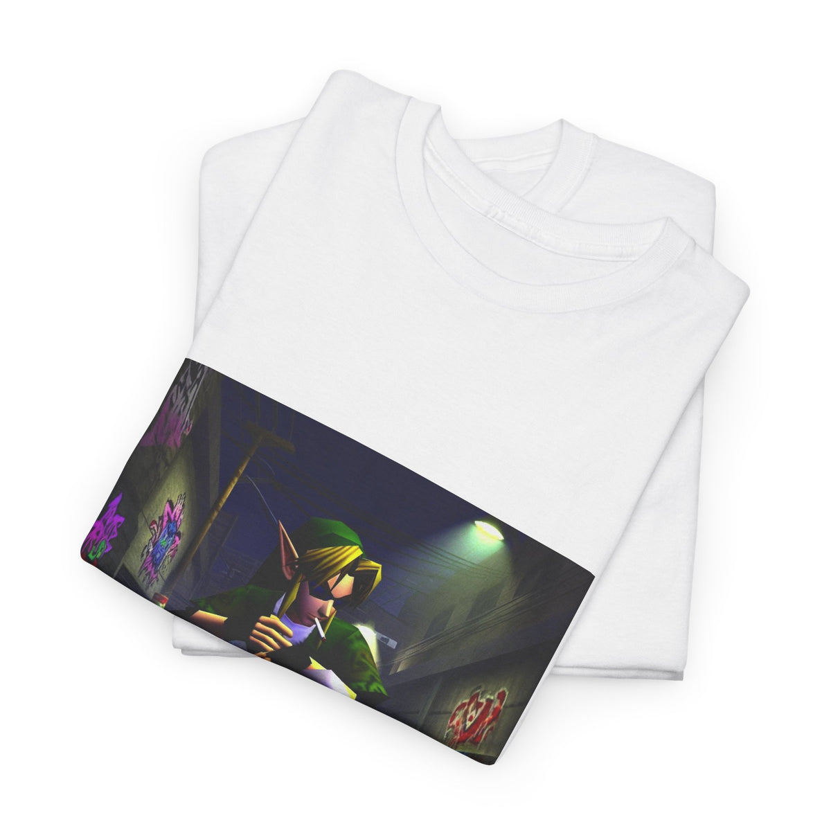 Skater Link Smoking In The Alley Tee (Design 7)