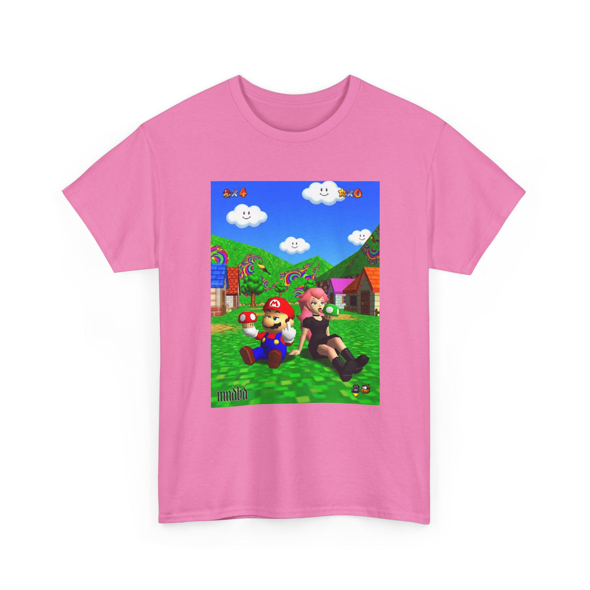 Mario Giving Mushroom & Peach Tripping
