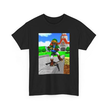 Stoner Link On Skateboard With Ocarina Bong