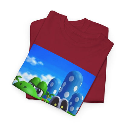Yoshi and Dry Bones Flipping The Bird Tee (Design 4)