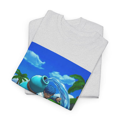 Water Bender On A Tropical Beach Tee