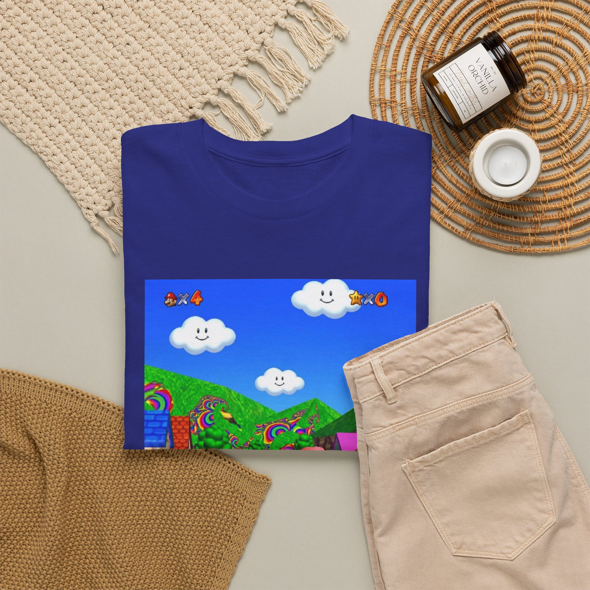 Mario Giving Mushroom & Peach Tripping