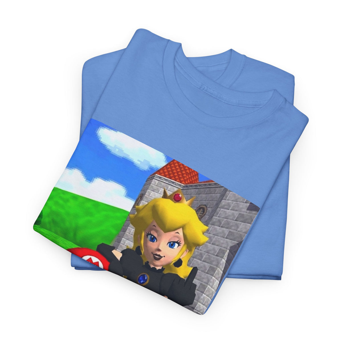 Princess Peach Flipping The Bird Tee