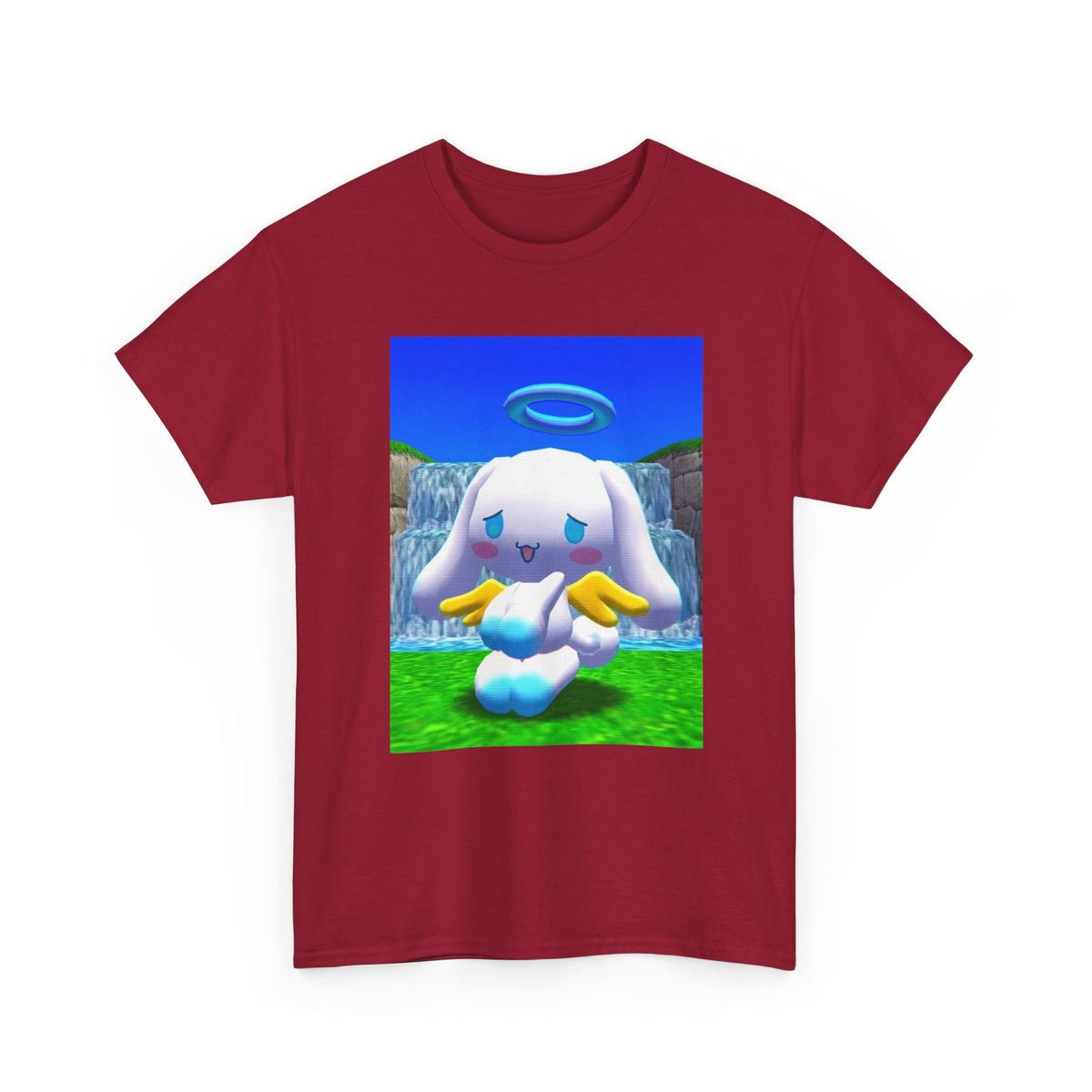 Angel Cinnamoroll Kneeling By Waterfall Tee