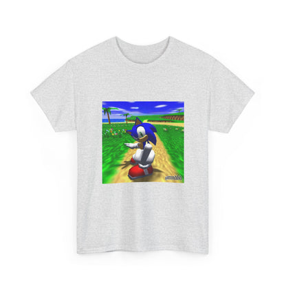 Sonic On A Trippy Green Hill Zone