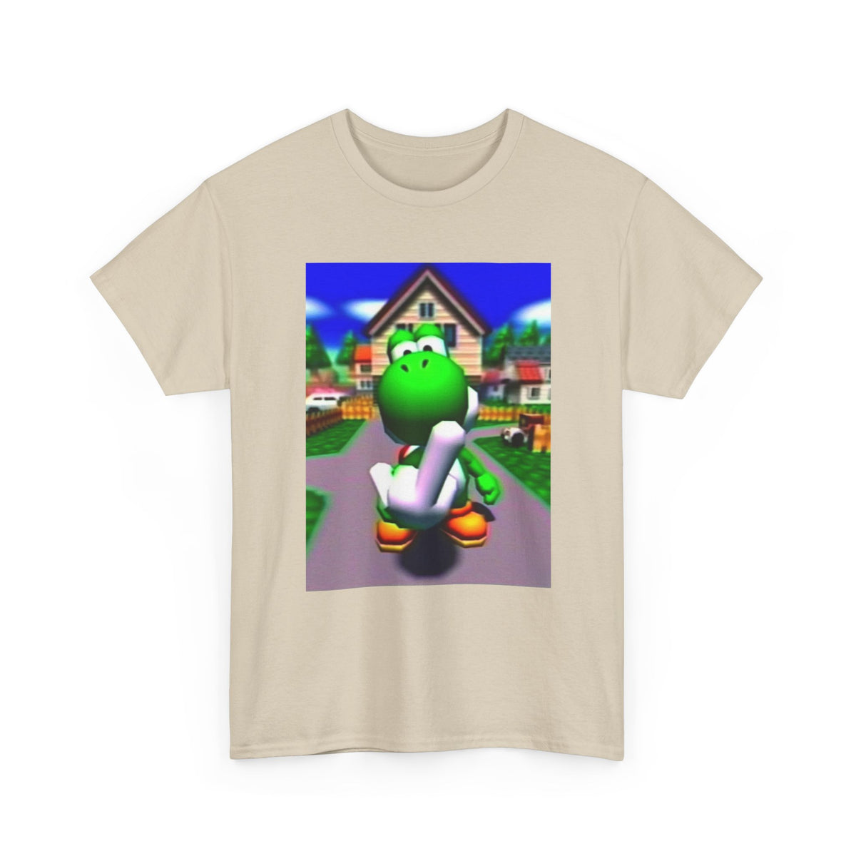 Yoshi Giving The Finger Tee