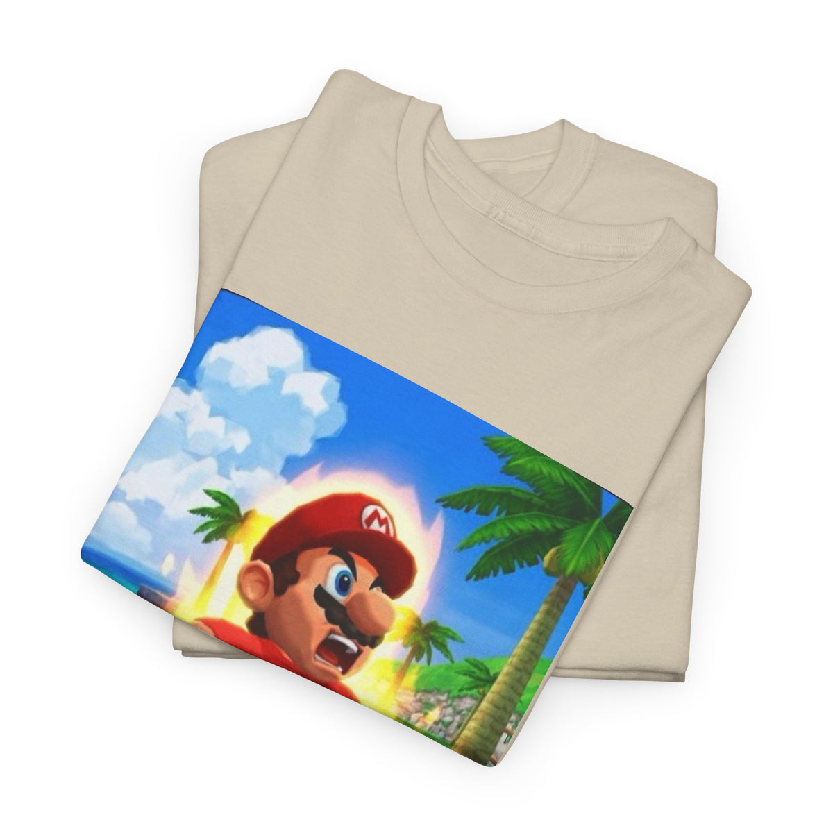 Super Buff Mario Power-Up Tee