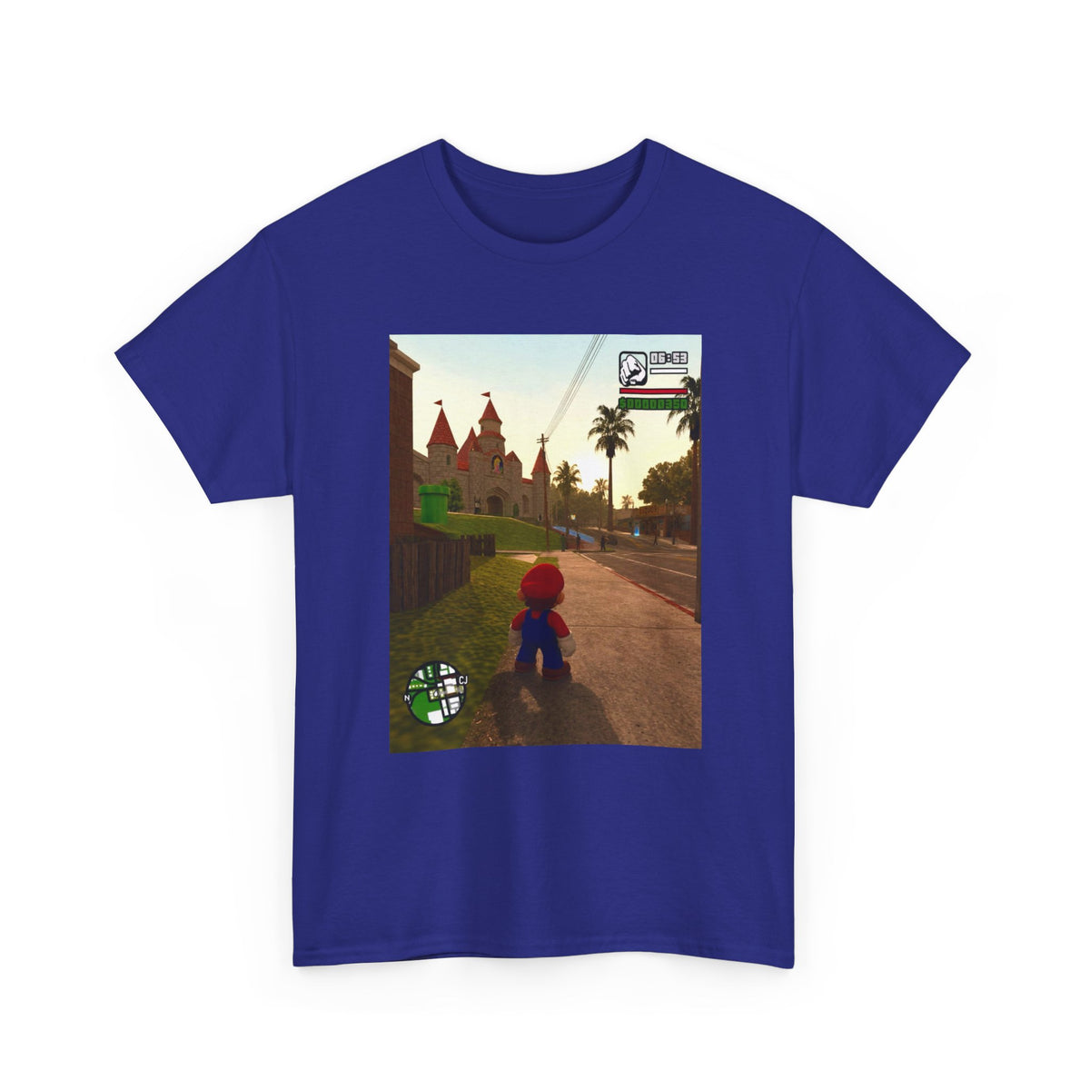 Mario In San Andreas Tee (Design 6)