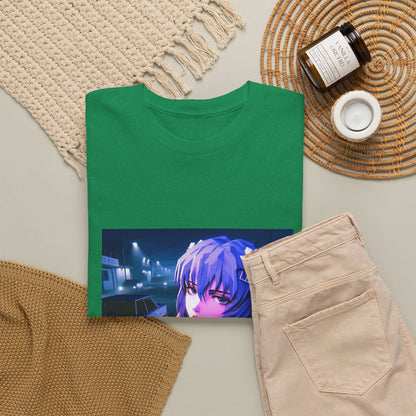 Rei Ayanami Riding GTA Streets Tee