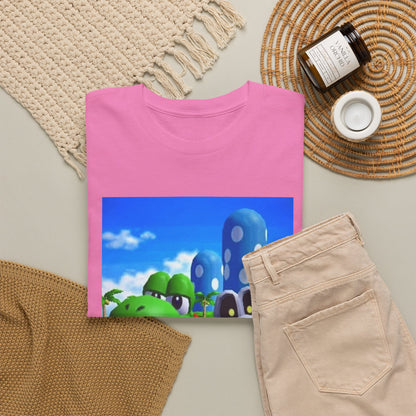 Yoshi and Dry Bones Flipping The Bird Tee (Design 4)