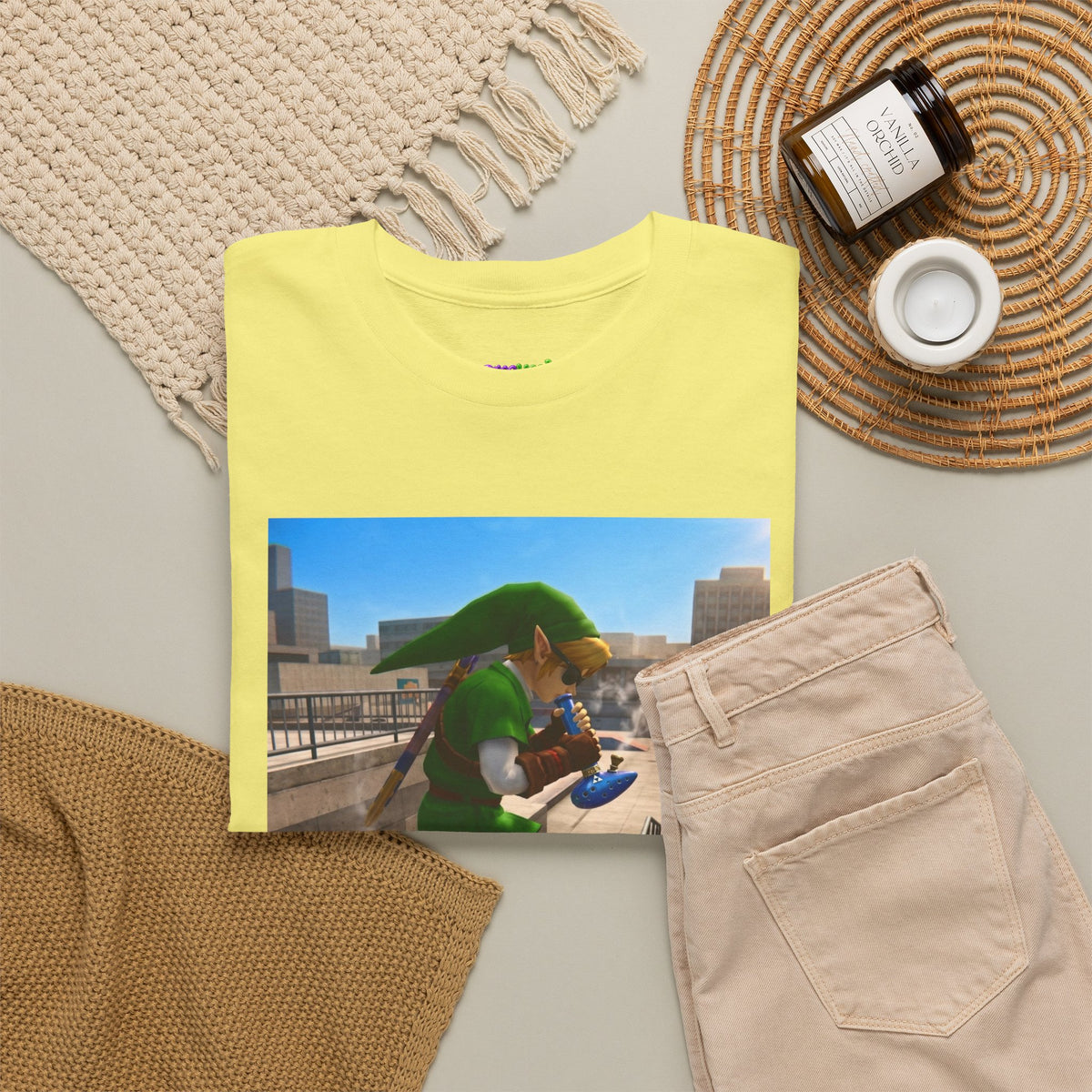 Mystic Green Vibe Graphic Tee