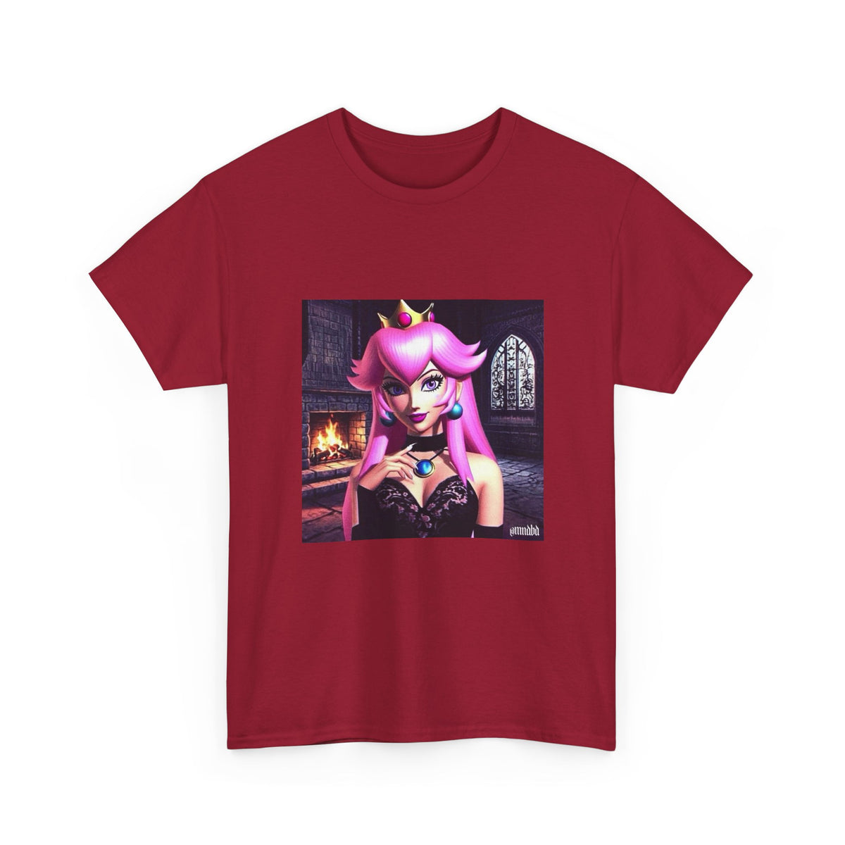 Gothic Pink Princess Peach In Castle