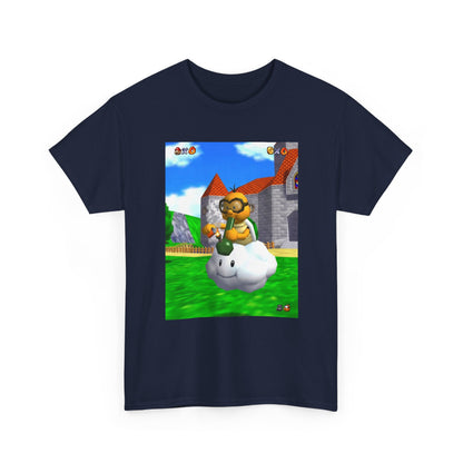Lakitu Enjoying A Hit On Lakitu's Cloud