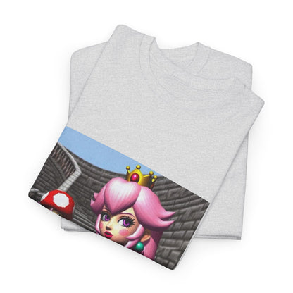 Gothic Princess Peach With Mushroom Tee