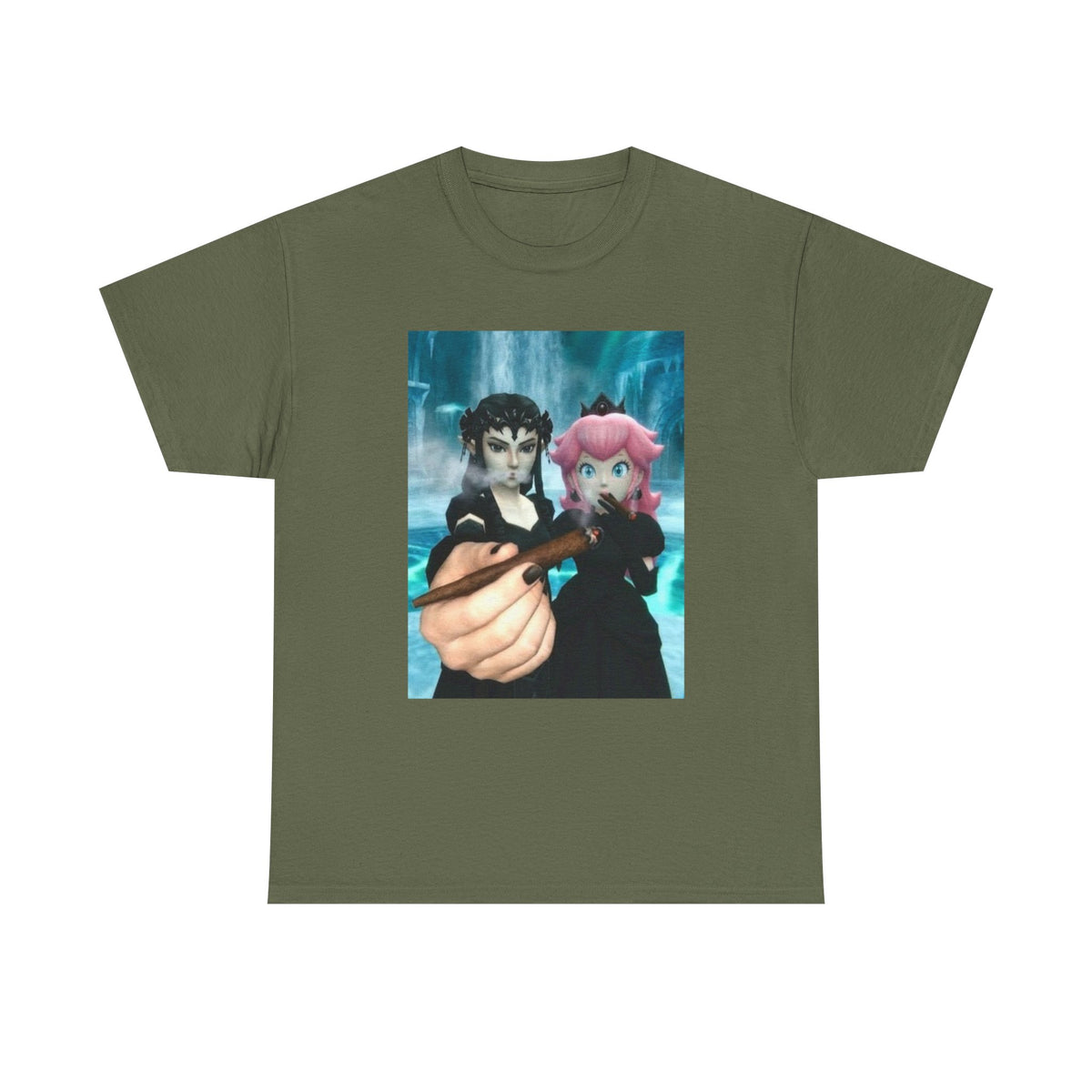 Dark Princesses Smoking Blunt Tee