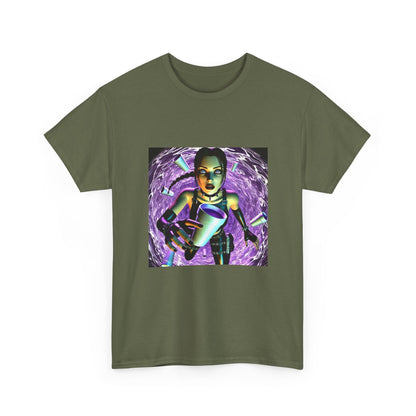 Digital Drip II Abstract Design Tee