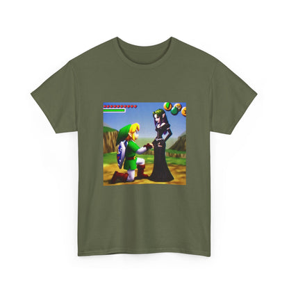 Link Proposing To Goth Girl Tee