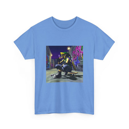 Edgy Link Smoking In Alley Tee
