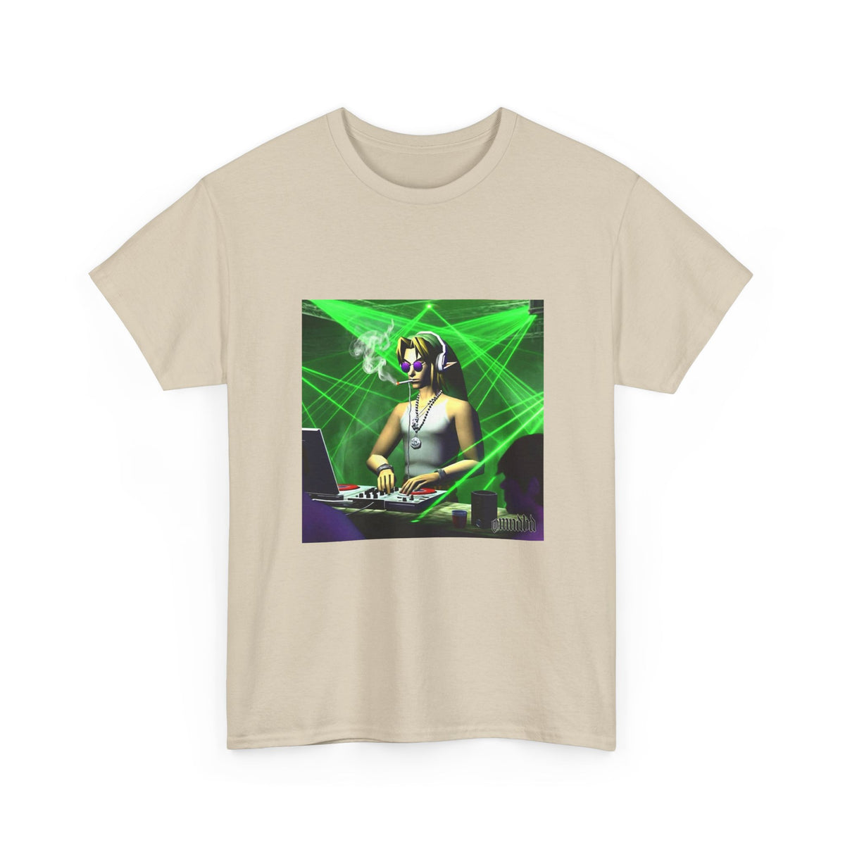 DJ Link Smoking At The Rave Tee