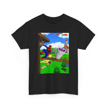 Spiderman Swinging With A Lean Cup Tee