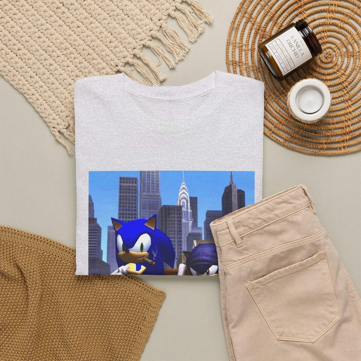 Sonic & Shadow City Smoke Session Tee