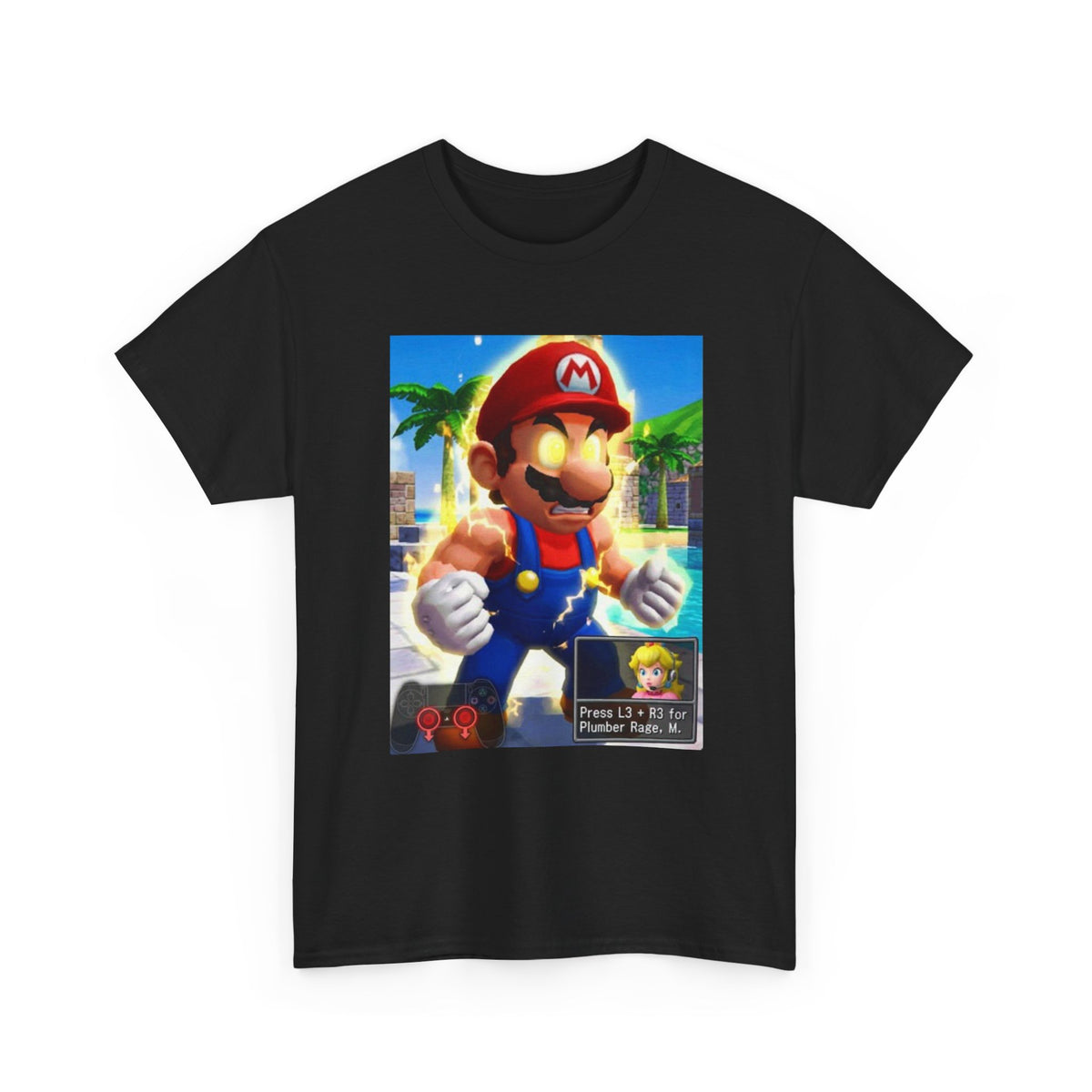 Supercharged Plumber Rage Mario Tee