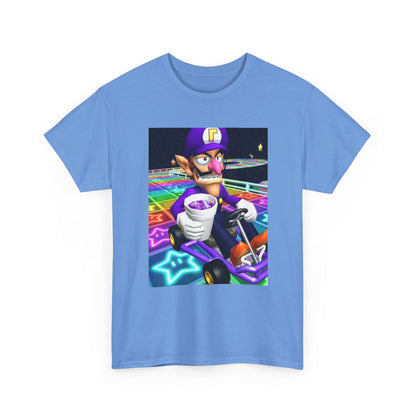 Waluigi Sipping Lean On Rainbow Road Tee (Design 4)