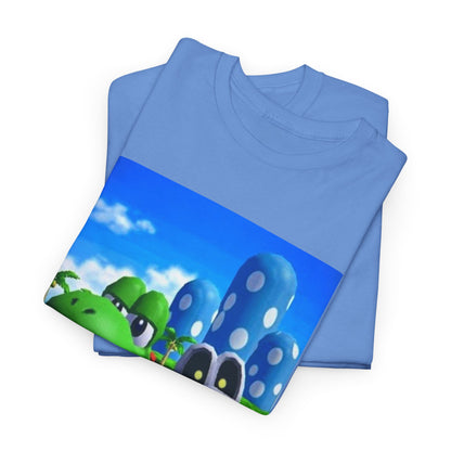 Yoshi and Dry Bones Flipping The Bird Tee (Design 4)