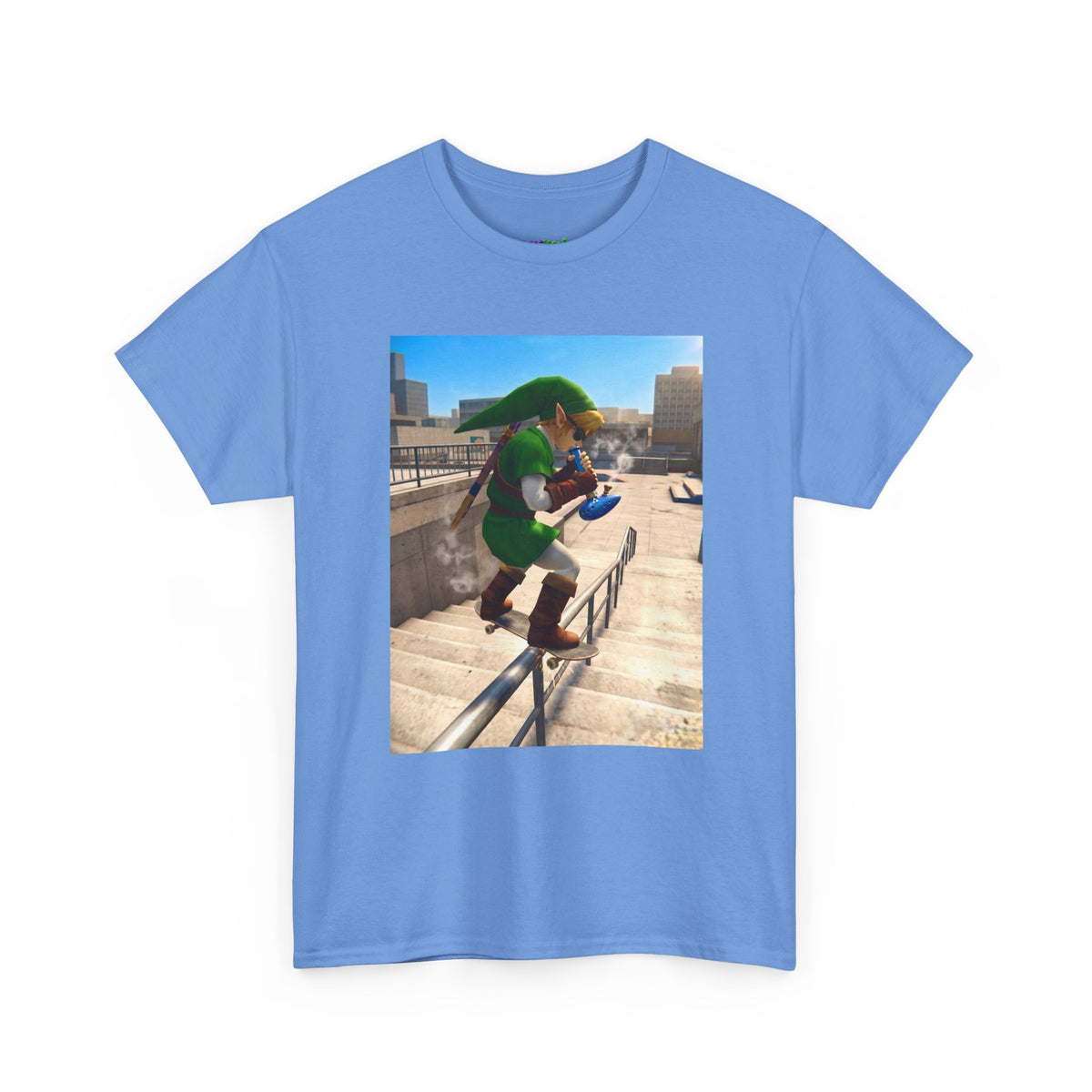 Mystic Green Vibe Graphic Tee