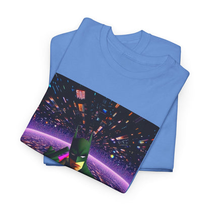 Batman Flips Off Reality On Psychedelic Tee