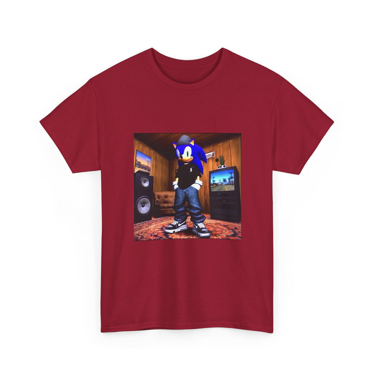 Gamer Sonic Dressed To Chill