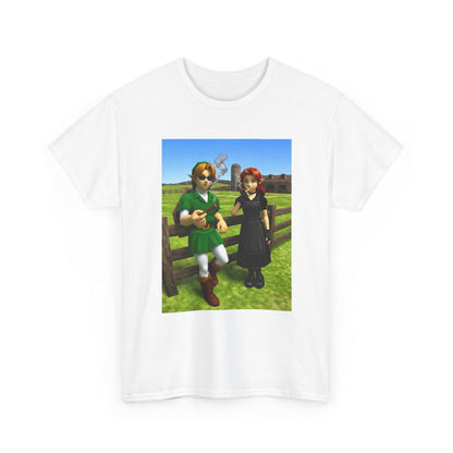 Link And Malon Smoking On The Farm Tee